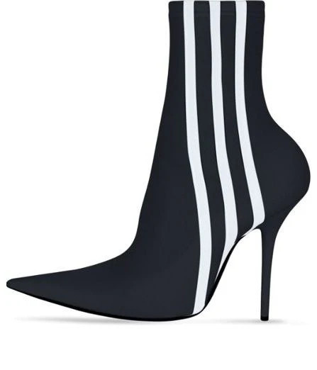 (WMNS) Balenciaga x adidas originals Knife 110mm Booties 'Black' | KICKS CREW
