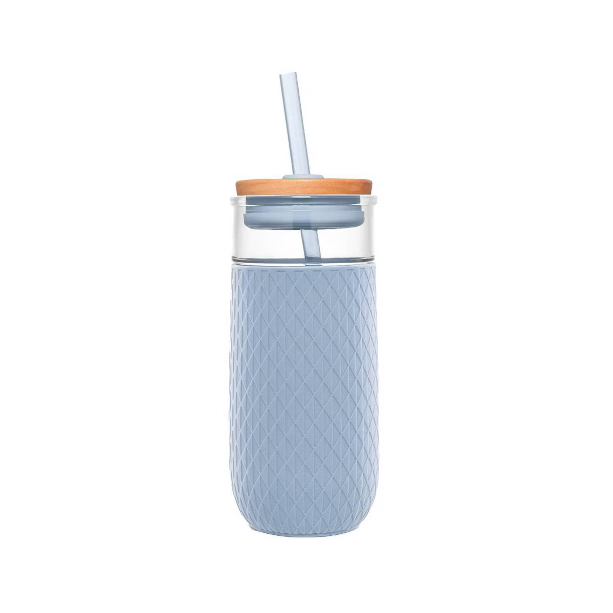 Ello Devon 18oz Glass Tumbler with Lid | Target
