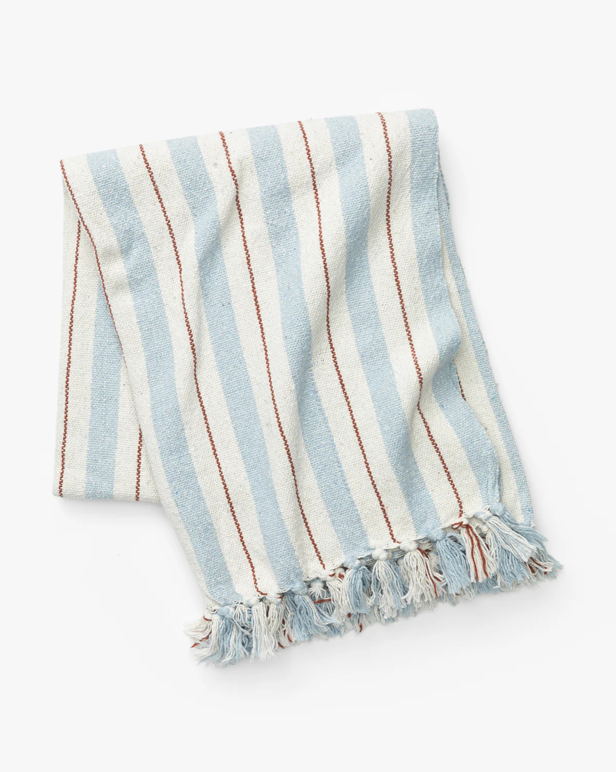 Two-tone Striped Cotton Throw | McGee & Co. (US)
