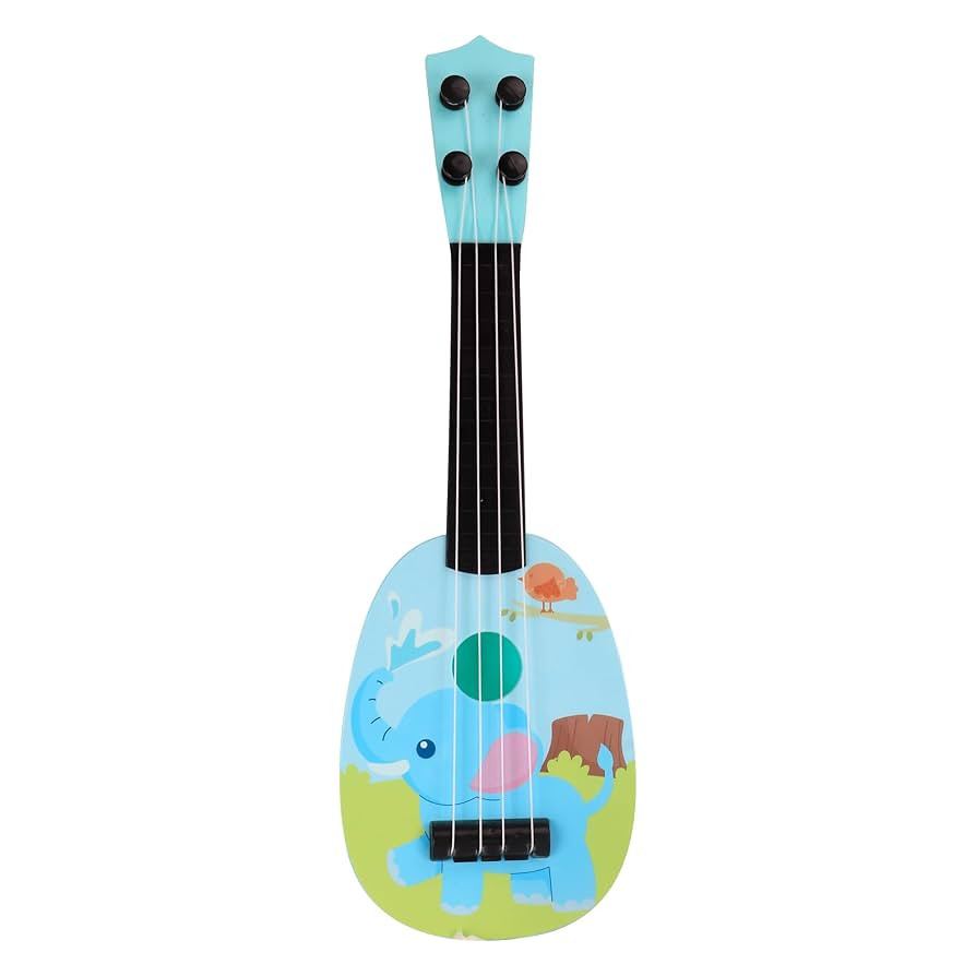 14 Inch Ukulele Guitar - Hawaiian Mini Guitar Toy, Ideal for Boys and Girls, for Early Years, Mus... | Amazon (US)