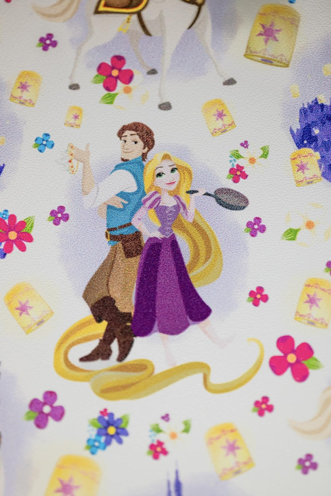 Loungefly Disney Tangled Rapunzel Flynn Ryder And Maximus All-Over Print Cute Mini Backpack | Amazon (US)