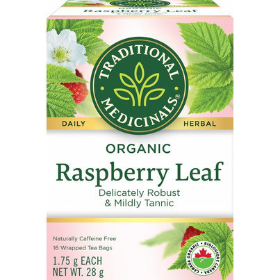 Traditional Medicinals Organic Raspberry Leaf Tea | Well.ca