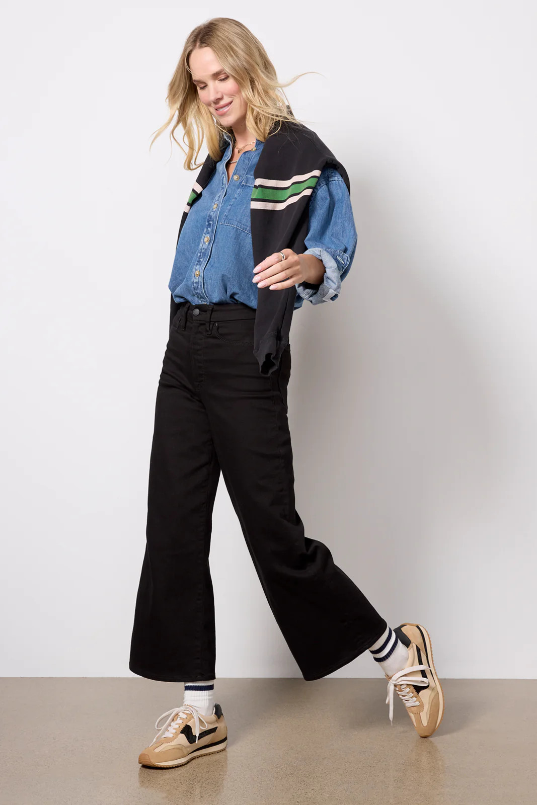 Good Waist Palazzo Crop | Evereve