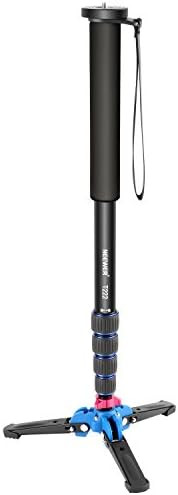 Neewer Extendable Camera Monopod with Removable Foldable Tripod Support Base:Aluminum Alloy,20-66... | Amazon (US)