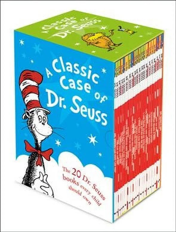 Dr Seuss A Classic Case 20 Book Set Box Collection Pack | Walmart (US)