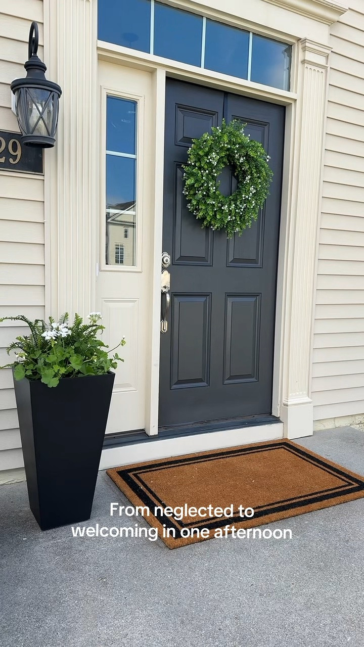 Easy Exterior Updates Before Selling a Home

A few simple curb appeal updates completely transformed this rental before listing ✨ Fresh mulch, cleaned landscaping, a new wreath, planter styling, and a simple entry refresh made the home feel so much more welcoming and polished. Sharing the easy exterior details that helped make this property feel market ready without overdoing it.

#CurbAppeal
#FrontPorchStyling
#HomeSellingTips
#ExteriorMakeover
#NeutralHomeDecor