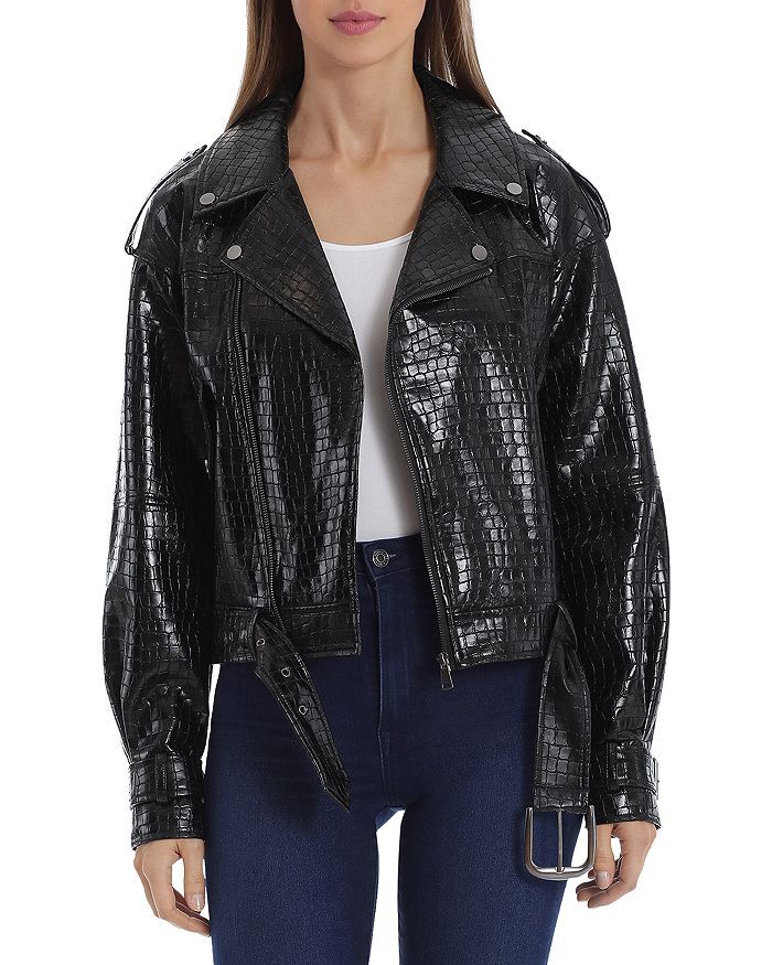 BAGATELLE.NYC
            
    
                
                    Faux Leather Moto Jacket | Bloomingdale's (US)