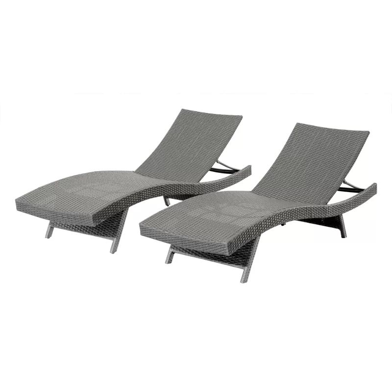 Mirabel Outdoor Wicker Chaise Lounge | Wayfair North America