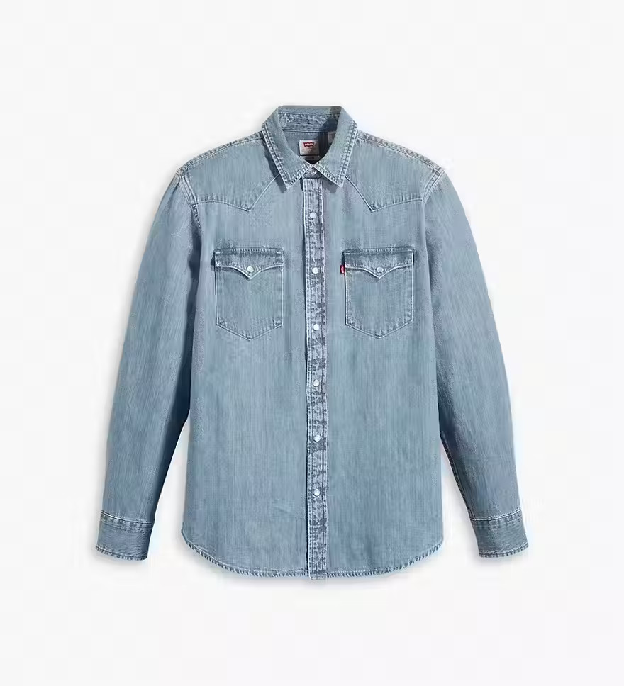 Classic Western Standard Fit Shirt - Medium Wash | Levi's® US | LEVI'S (US)
