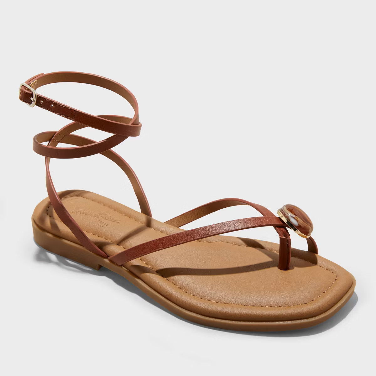 Women's Elizabeth Ankle Strap Sandals with Memory Foam Insole - Universal Thread™ | Target