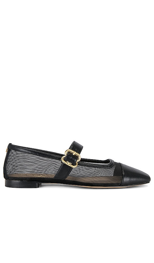 Sam Edelman Miranda Flat in Black. - size 6.5 (also in 10, 6, 7, 7.5, 8, 8.5, 9, 9.5) | Revolve Clothing (Global)