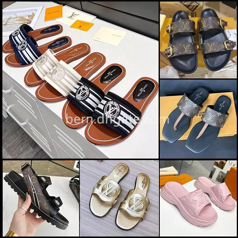 Louis Vuitton Sandals, Women's Fashion, Footwear, Flats & Sandals