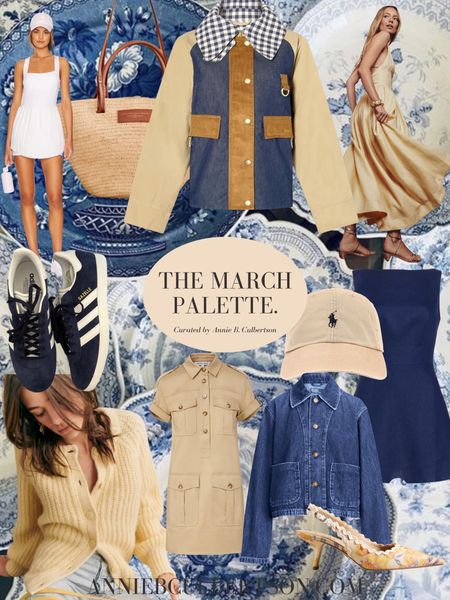 The March palette / March outfits / spring trends / spring outfit ideas / butter yellow / navy linen dress / spring jackets

#LTKSeasonal #LTKSpringSale #LTKVideo