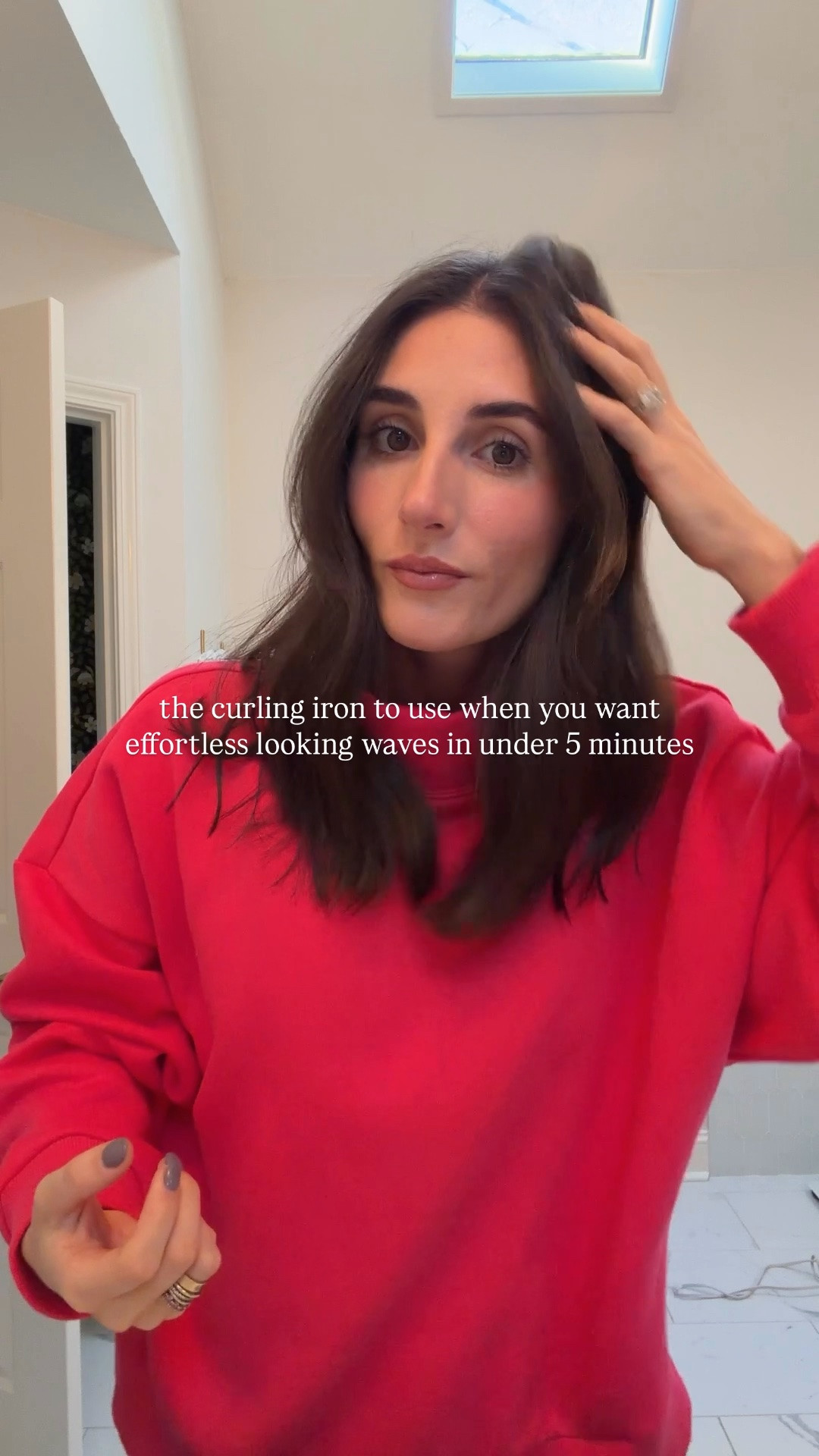 The curling iron to use for loose effortless waves!

#LTKmorningroutine