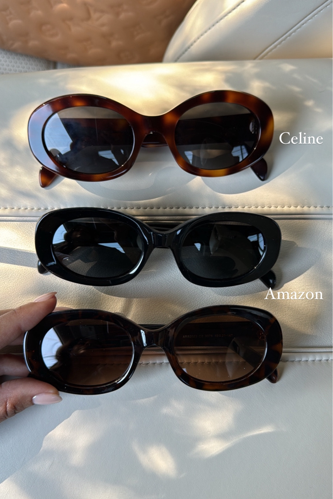 I love my new Celine Sunglasses for this season & I couldn’t get over how similar of a look the Amazon pair is! Linking both for you here!

#LTKstyletip #LTKfindsunder50