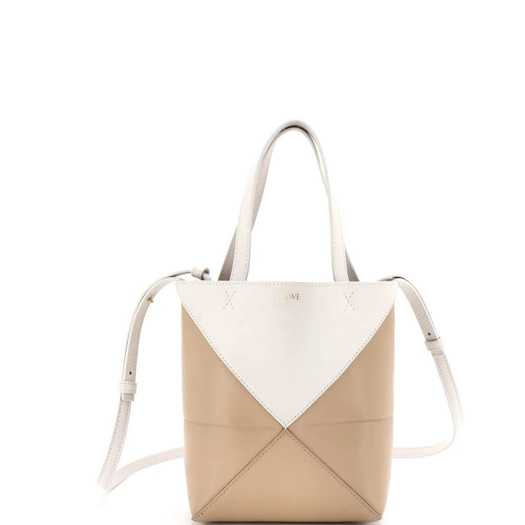 Puzzle Fold Tote Leather Mini | Rebag