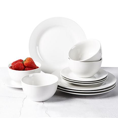 Gourmet Edge 12-piece Dinnerware Set - 20164617 | HSN | HSN