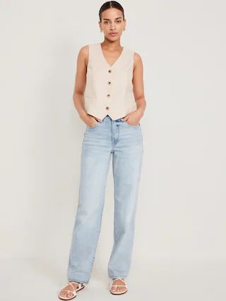 High-Waisted OG Loose Jeans | Old Navy (US)