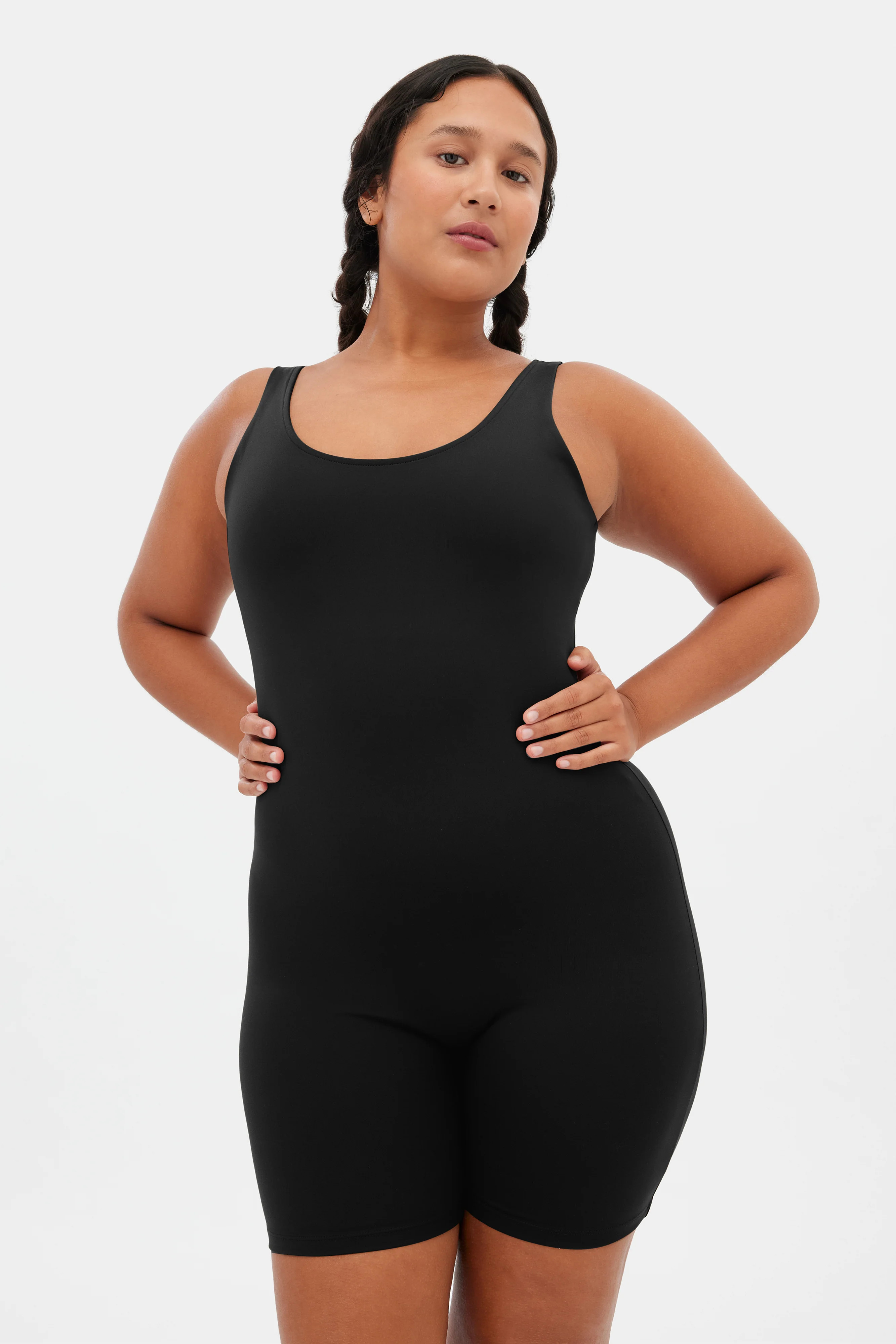 Black Bike Unitard | Girlfriend Collective