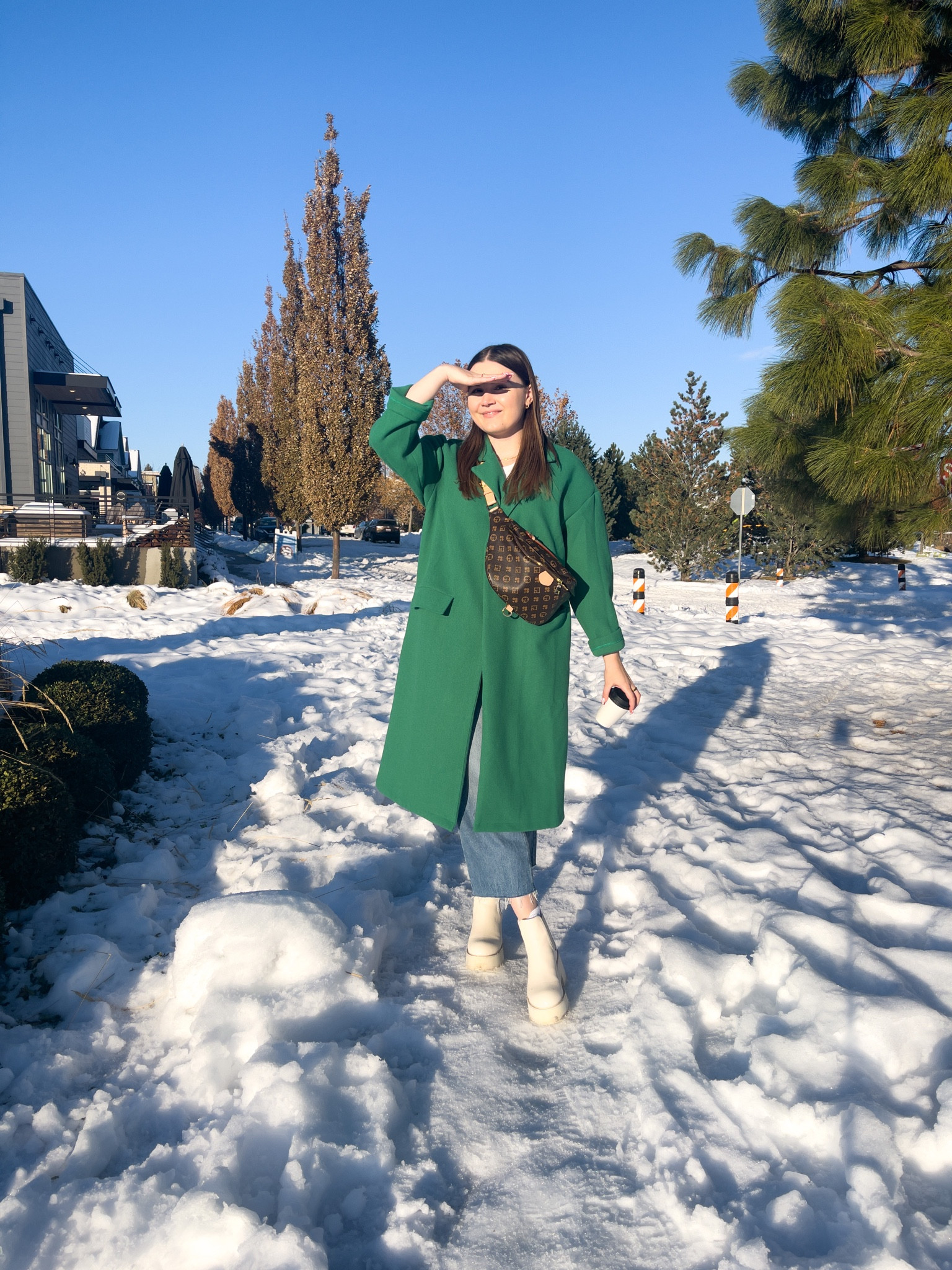 Cute and casual winter outfit idea. Would work great for work or out traveling 

I’m wearing a M tank, size 31 jeans and size 9 boots 

#LTKstyletip #LTKSeasonal #LTKunder100