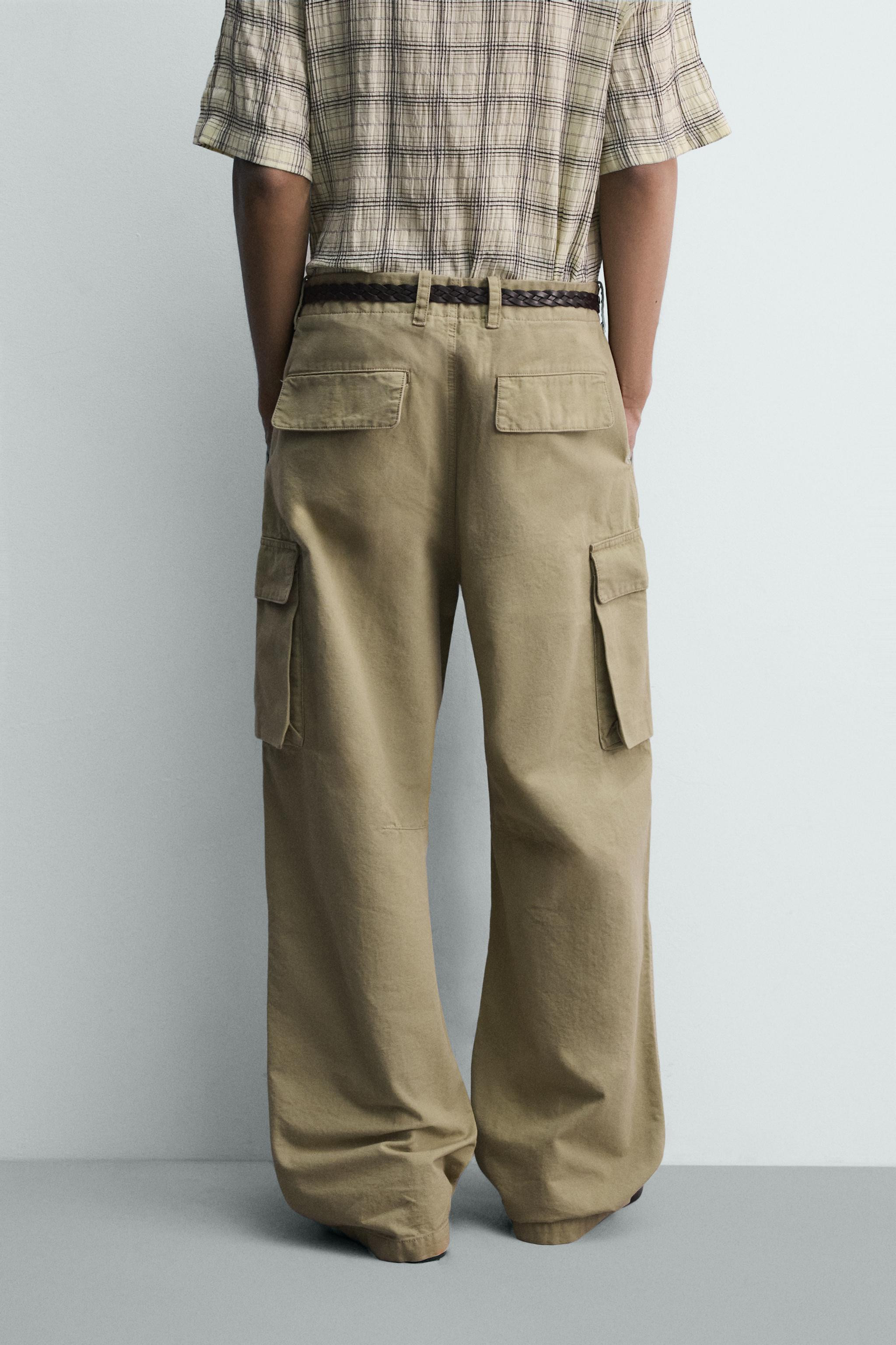 RELAXED FIT CARGO PANTS | Zara US