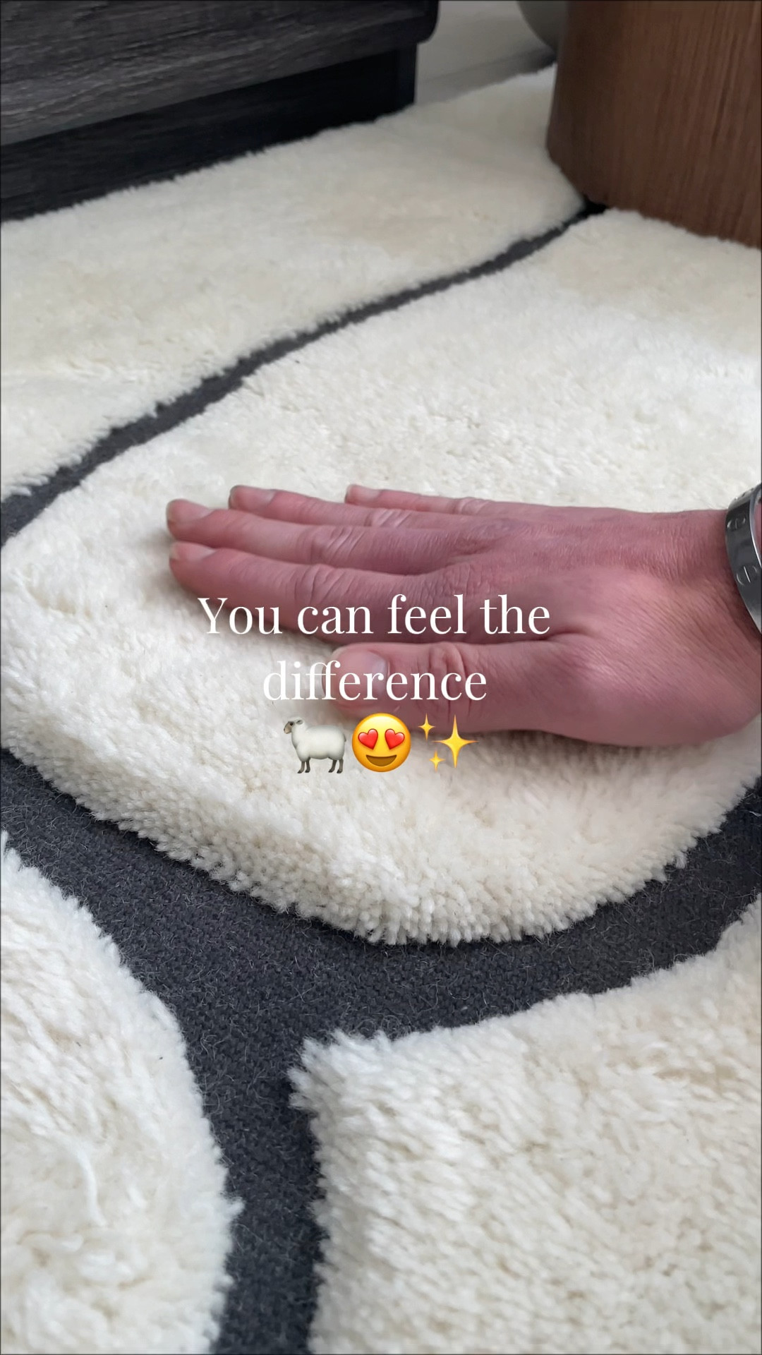 Loving this rug- you can definitely feel the difference in the hand tufted wool. 

Simole scandanavian design brings a modern touch to whatever room you place it in! 

#LTKSaleAlert #LTKmomlife #LTKHome