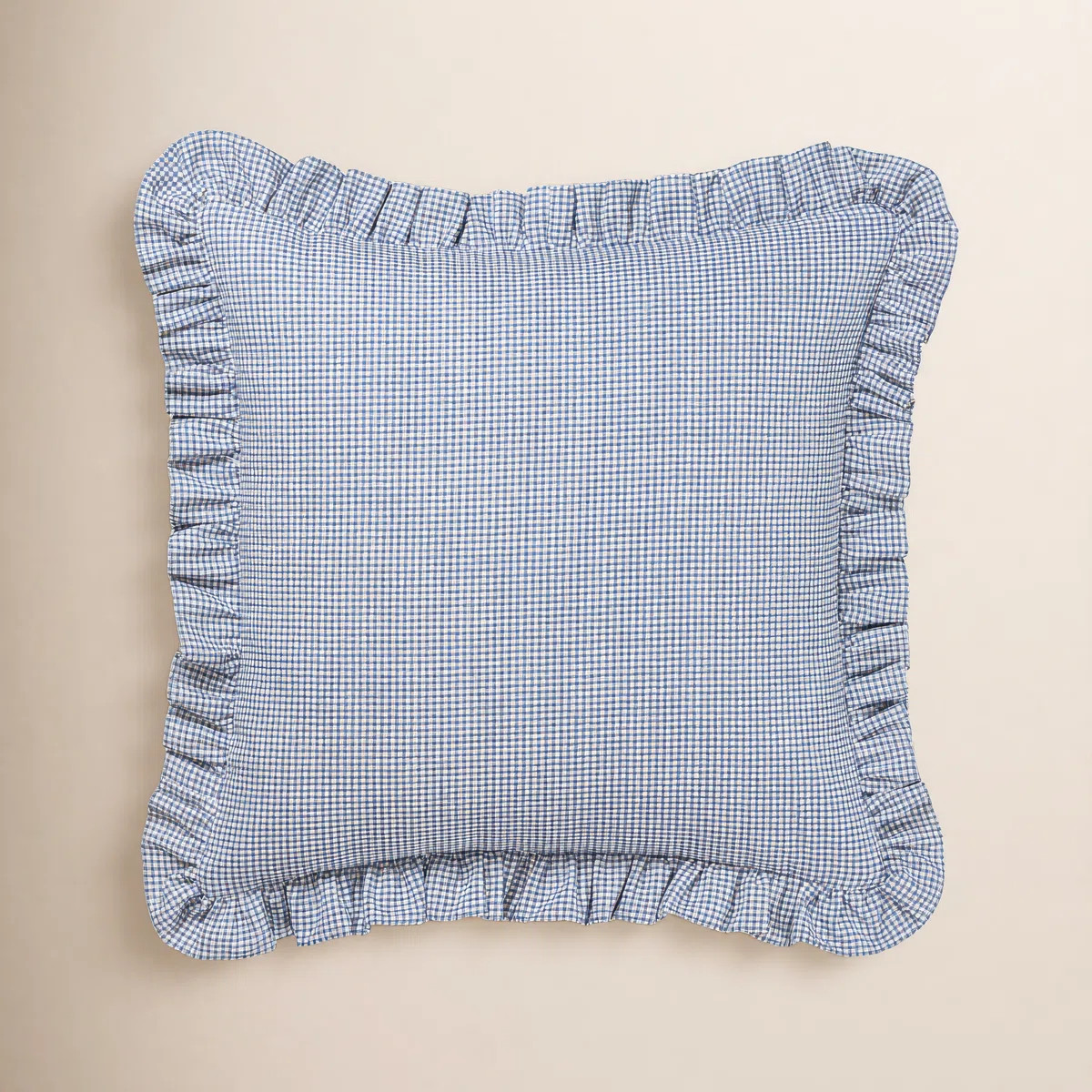 Birch Lane Mini Check Ruffled Accent Pillow | Wayfair North America