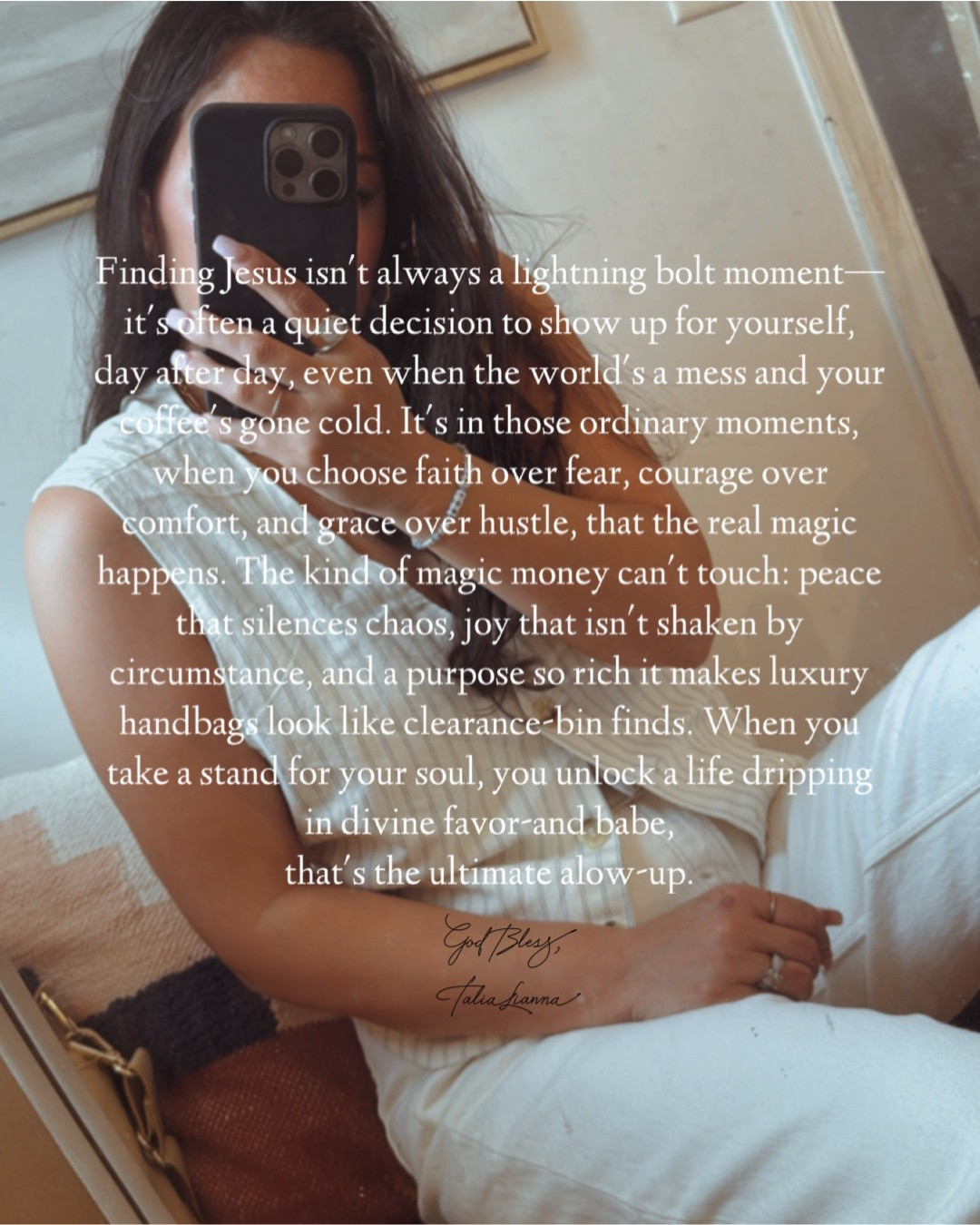 Not every glow-up is about what you wear or what you buy.
Sometimes the real glow-up looks like choosing peace when things are messy, showing up when you’d rather hide, and believing there's more for you—even when the coffee’s cold.
I linked some of my favorite little luxuries that serve the outer glow, but trust—what’s working on the inside is where the real magic starts.

#LTKStyleTip #LTKFamily #LTKFindsUnder100