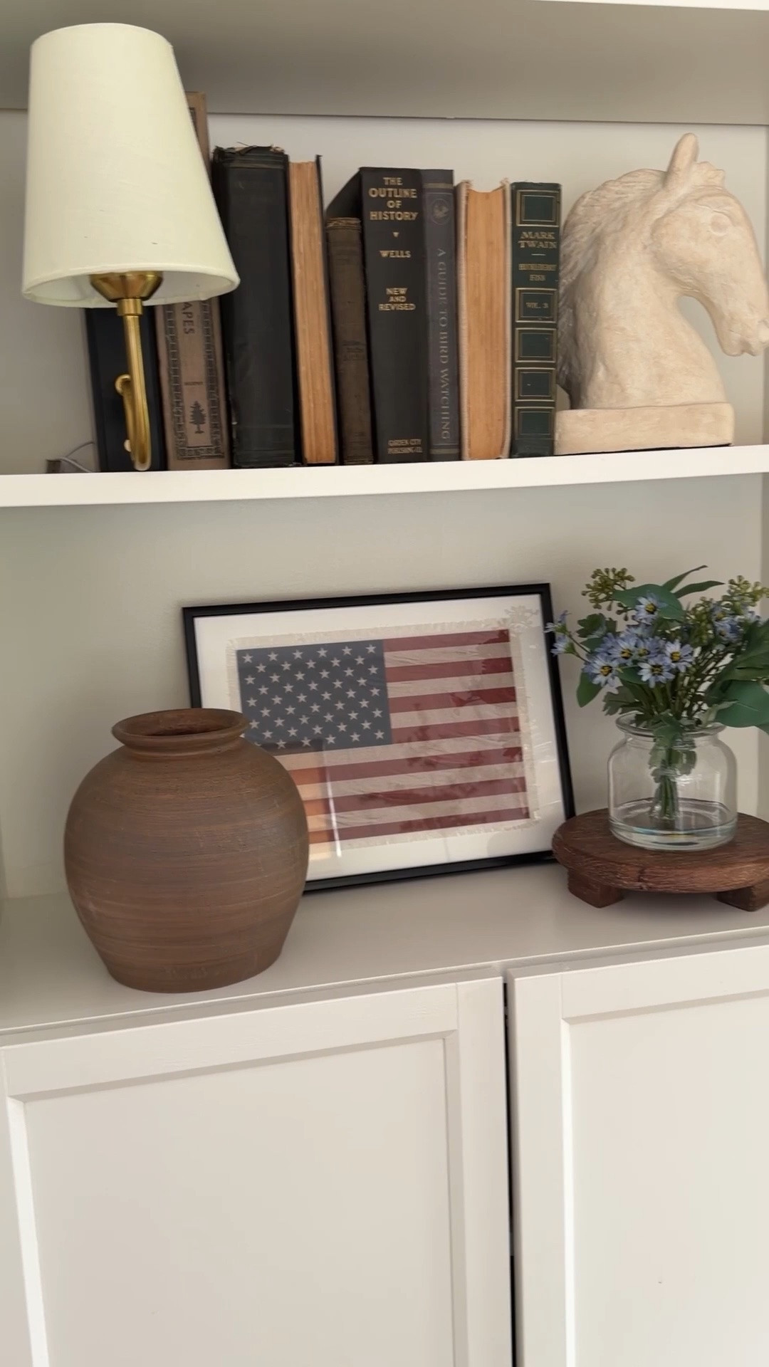 You all love this Americana flag art as much as I do!