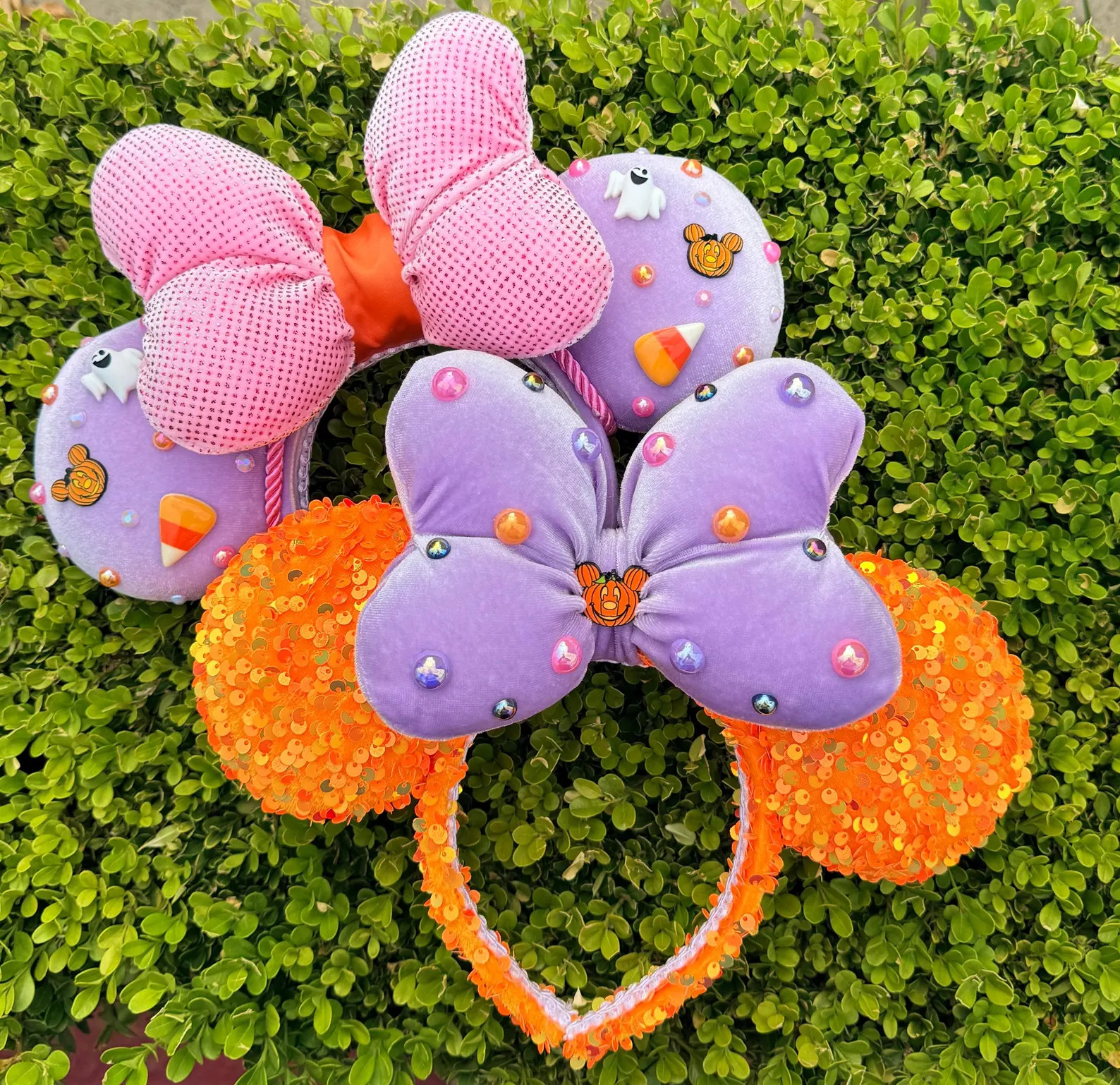 Disney Halloween Minnie Ears | Etsy (Global)