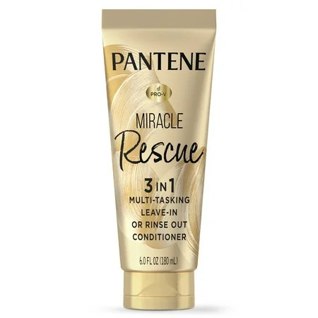 Pantene Miracle Rescue 3in1 Multi-Tasking Leave in Conditioner 6.0 FL OZ | Walmart (US)