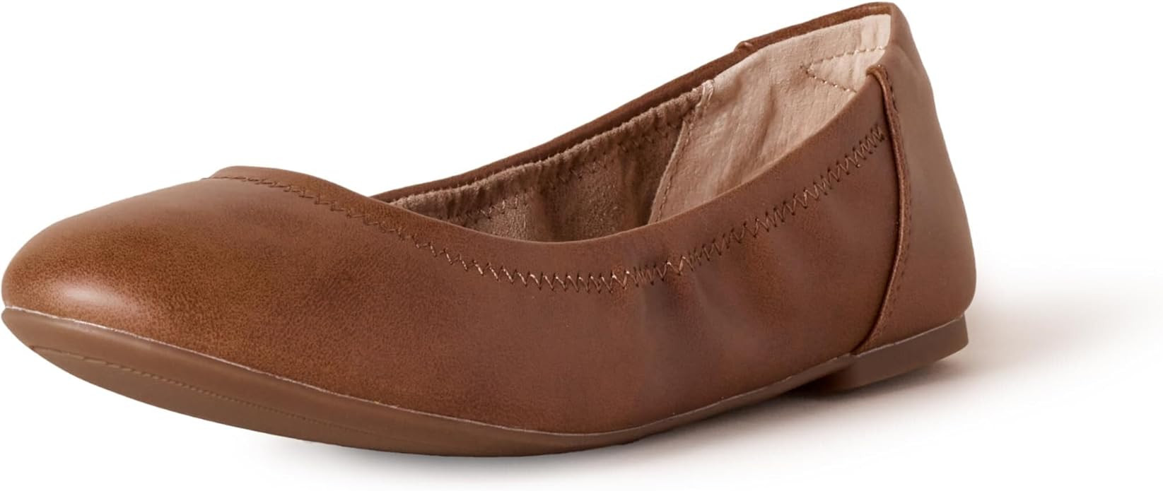 Amazon Essentials Women's Belice Comfortable Slip-On Ballet Flats Shoes | Amazon (US)