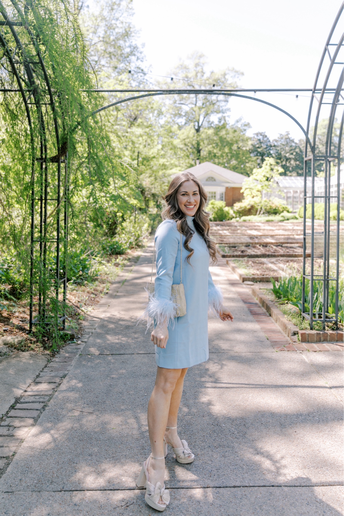 tuckernuck light blue dress Blue Seersucker Embroidered James Dress main image 0