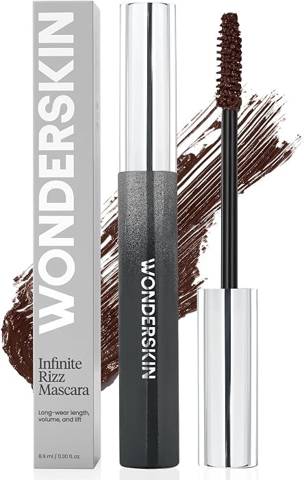 Wonderskin Infinite Rizz Mascara - Brown Mascara For Volume And Length, Long-Wear, Smudge-Proof &... | Amazon (US)