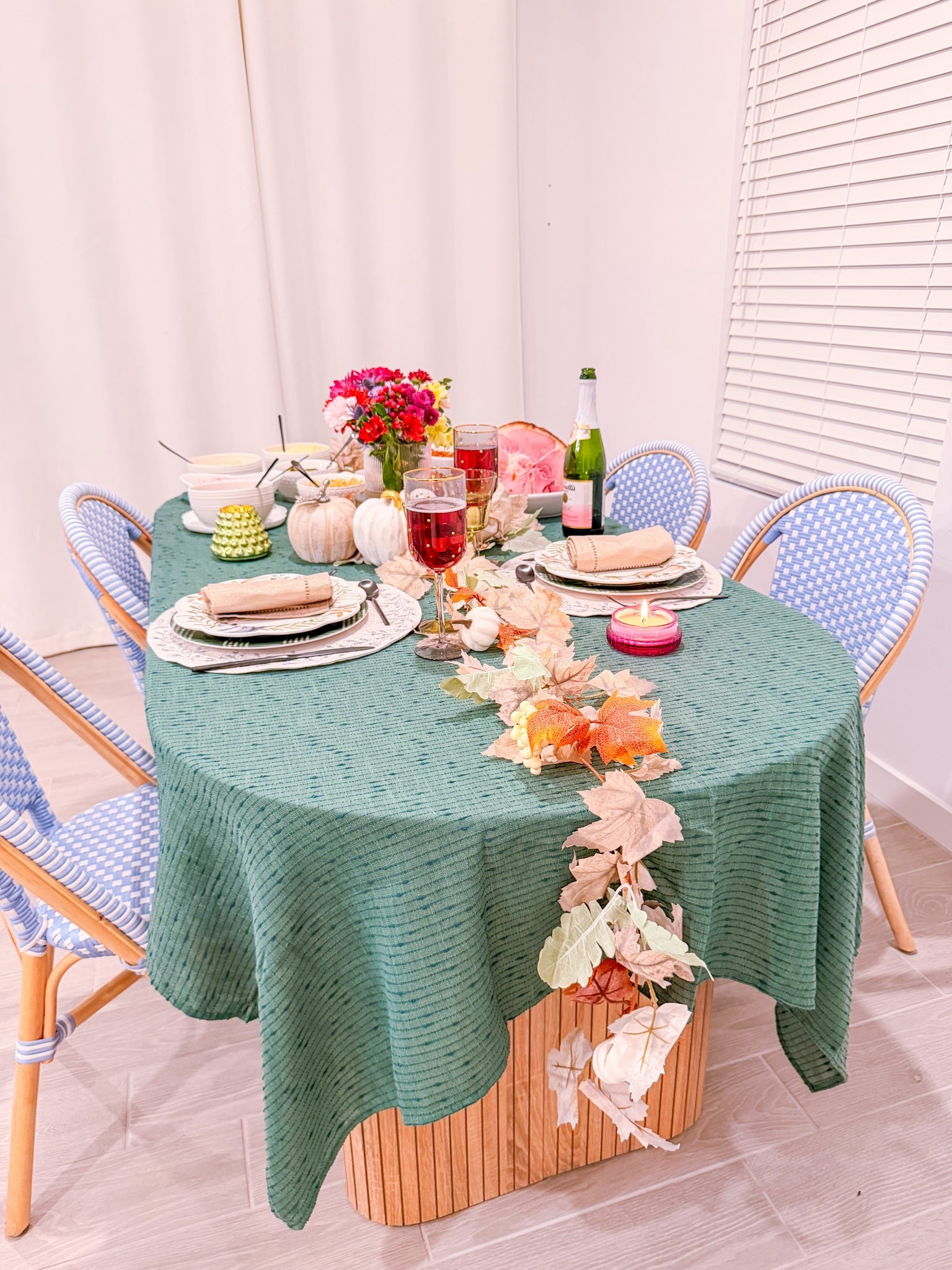 Plates full, hearts full… 🍁 Thanksgiving at our home this year. A warm autumn tablescape made to celebrate the beauty of the season and all the memories that start right here at the table 🤍🤎

#LTKSeasonal #LTKCyberWeek #LTKHoliday