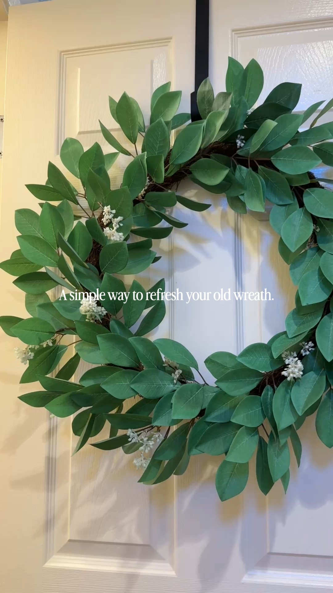 A simple way to refresh an old wreath 🤍
Sometimes the smallest updates make the biggest difference.

#LTKHome #LTKSeasonal #LTKValentine