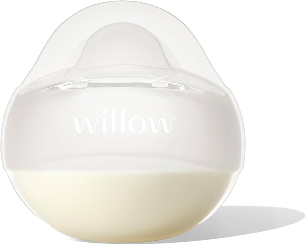 Willow - Silicone Wearable Breast Pump - Passive Suction Milk Collector - Hands Free Manual Breas... | Amazon (US)