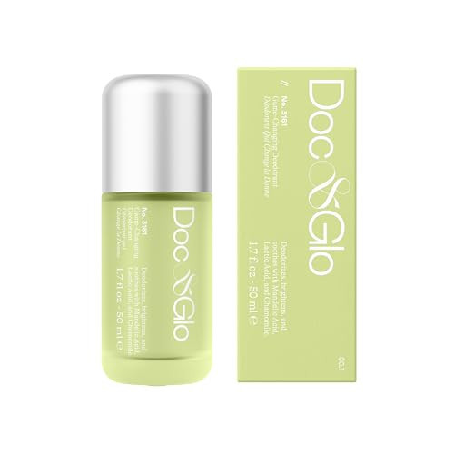 Doc & Glo No. 3161 Game-Changing Deodorant, Rollerball Applicator, Fragrance Free, 1.7 Fl Oz | Amazon (US)