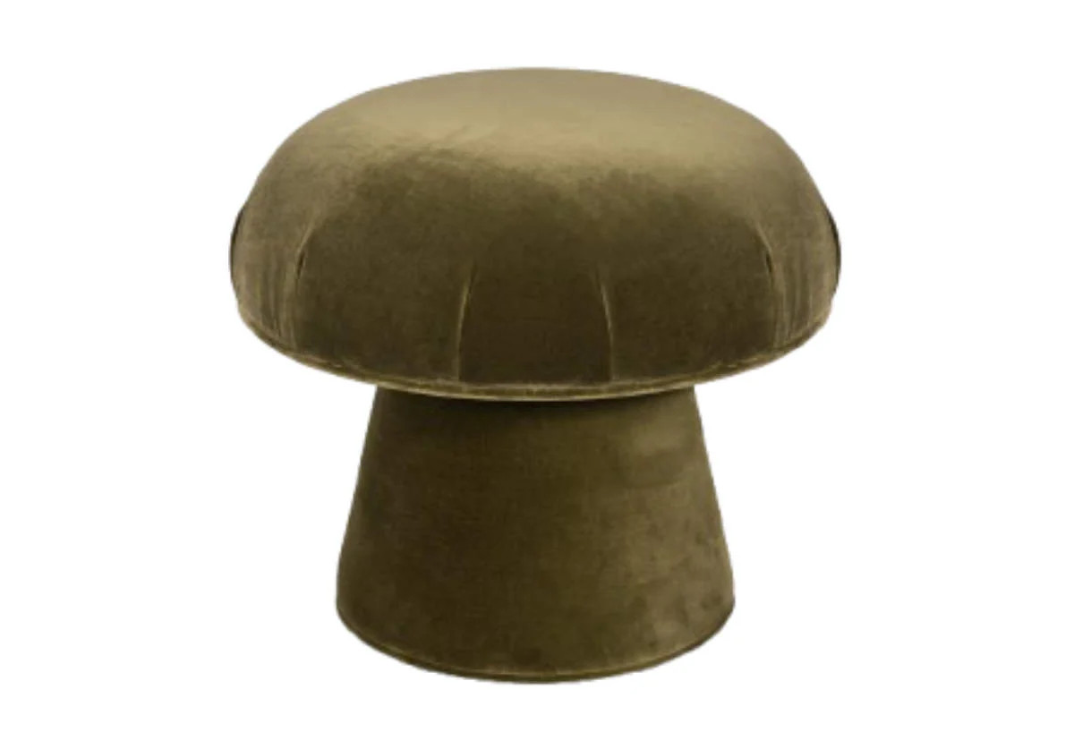 MUSHROOM OTTOMAN | Olive | Alice Lane Home Collection