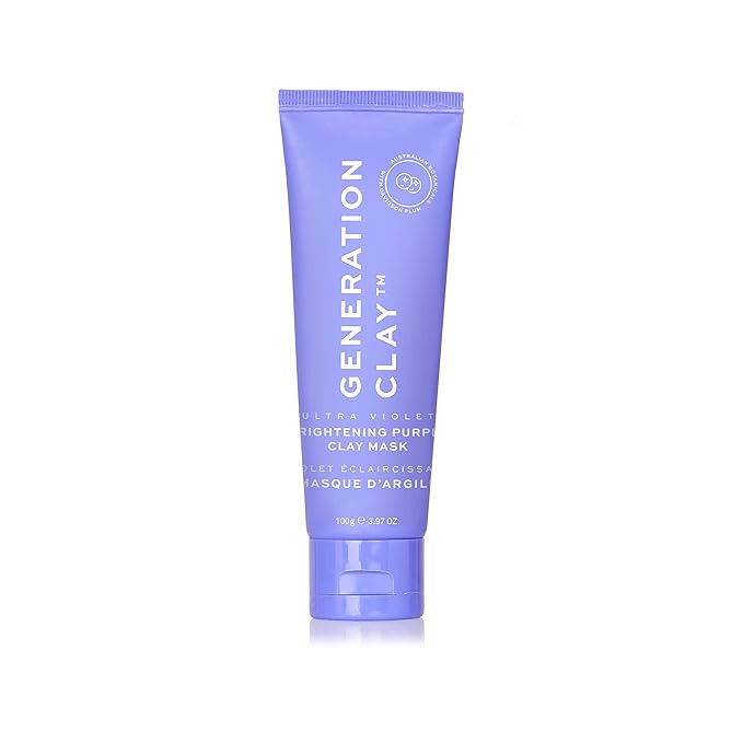 Generation Clay Australian Purple Clay Mask – Ultra Violet Brightening Clay Face Mask Stimulate... | Amazon (US)