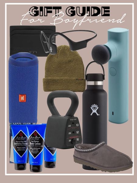 Gift guides for men bottle speaker UGG slippers beanie, headphones 

#LTKmens #LTKGiftGuide #LTKHoliday