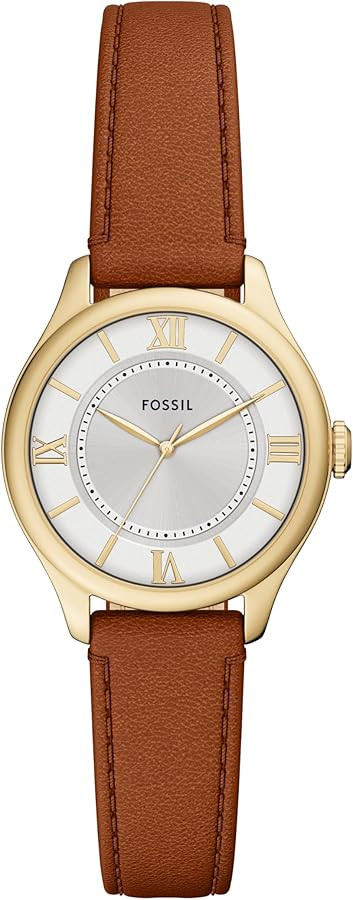 Fossil Women's Gilmore Three-Hand Date Stainless Steel Watch | Amazon (US)