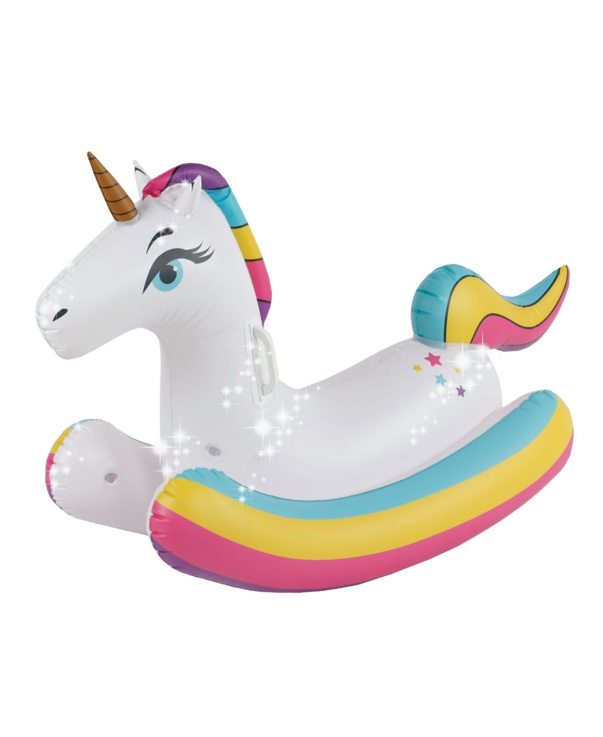 Splash Buddies inflatable Rocking Unicorn Pool Float Ride | Macys (US)