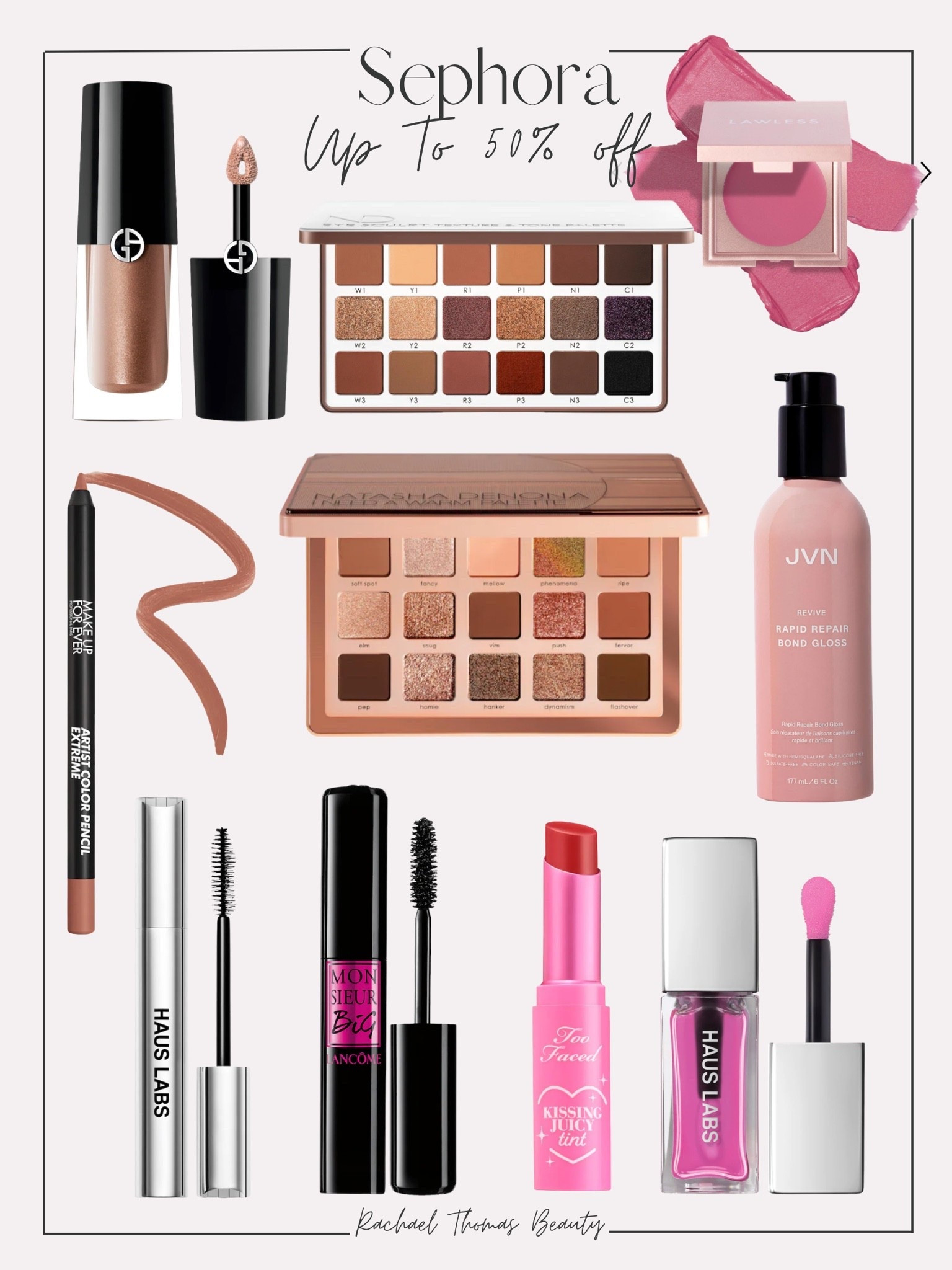 Sephora Sale, take up to 50% odd select products. Ends 6/23

#LTKOver40 #LTKBeauty #LTKselfcare