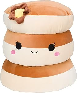 Squishmallows Original 12-Inch Rayen Pancake 3-Stack with Butter Flower - Medium-Sized Ultrasoft ... | Amazon (US)