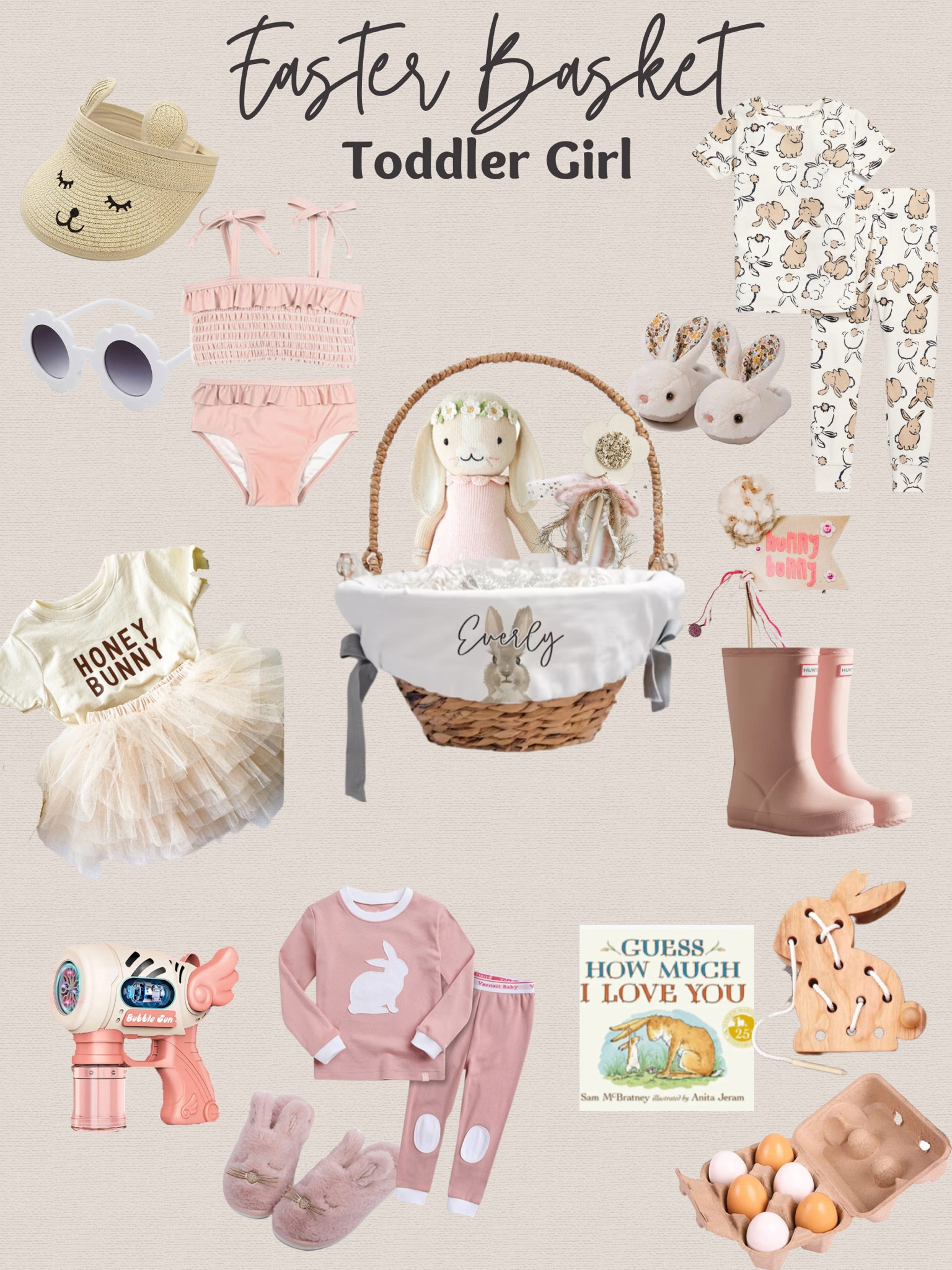 Toddler Easter basket #easter #easterbasket #toddlereaster #girleasterbasket #toddlergirl #easterbasketideas #neutraleaster #aestheticeaster

#LTKGiftGuide #LTKkids #LTKSeasonal