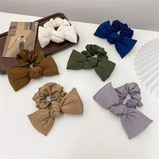 Plain Bow Scrunchie | YesStyle Global
