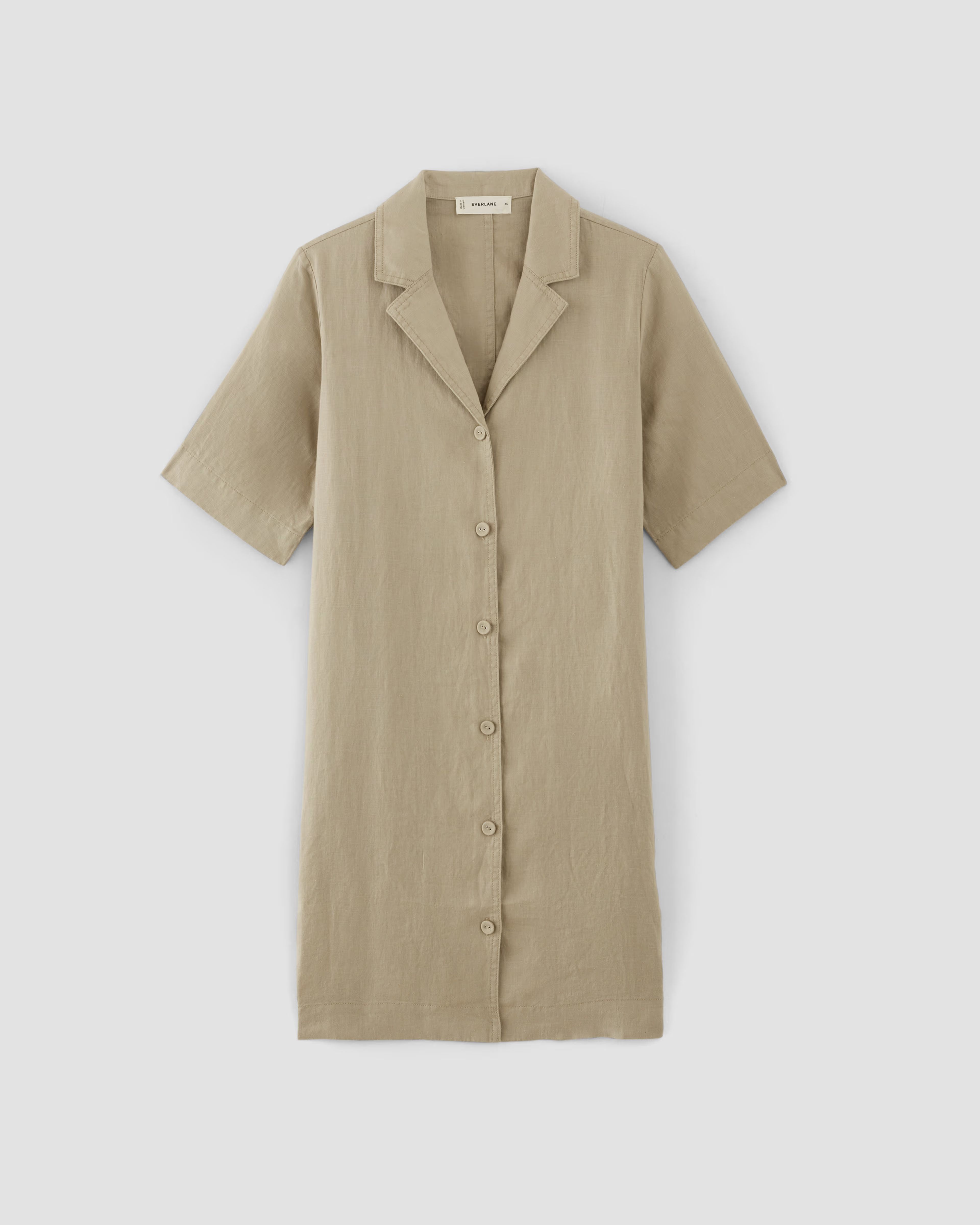 The Linen Shirt Dress | Everlane