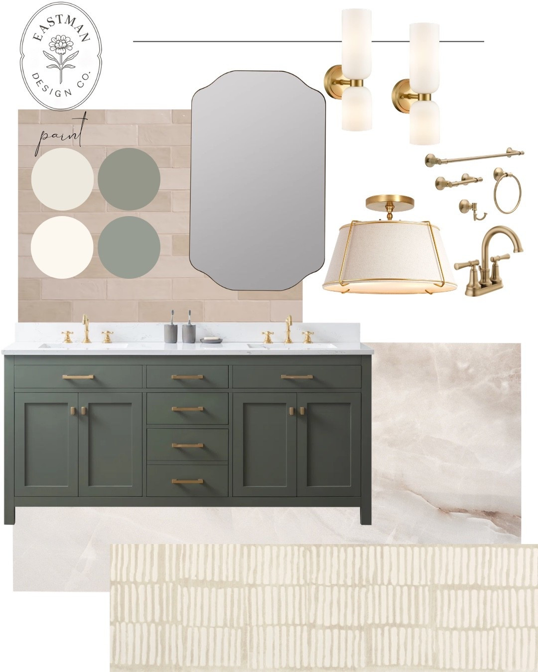 Picture this *waking up in the morning and walking into THIS primary suite!*. 

Obsessed with the brass fixtures.

#LTKHome