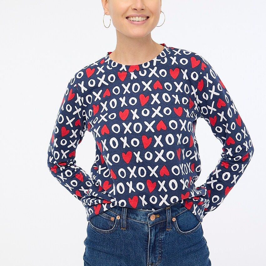 XOXO graphic sweatshirt | J.Crew Factory